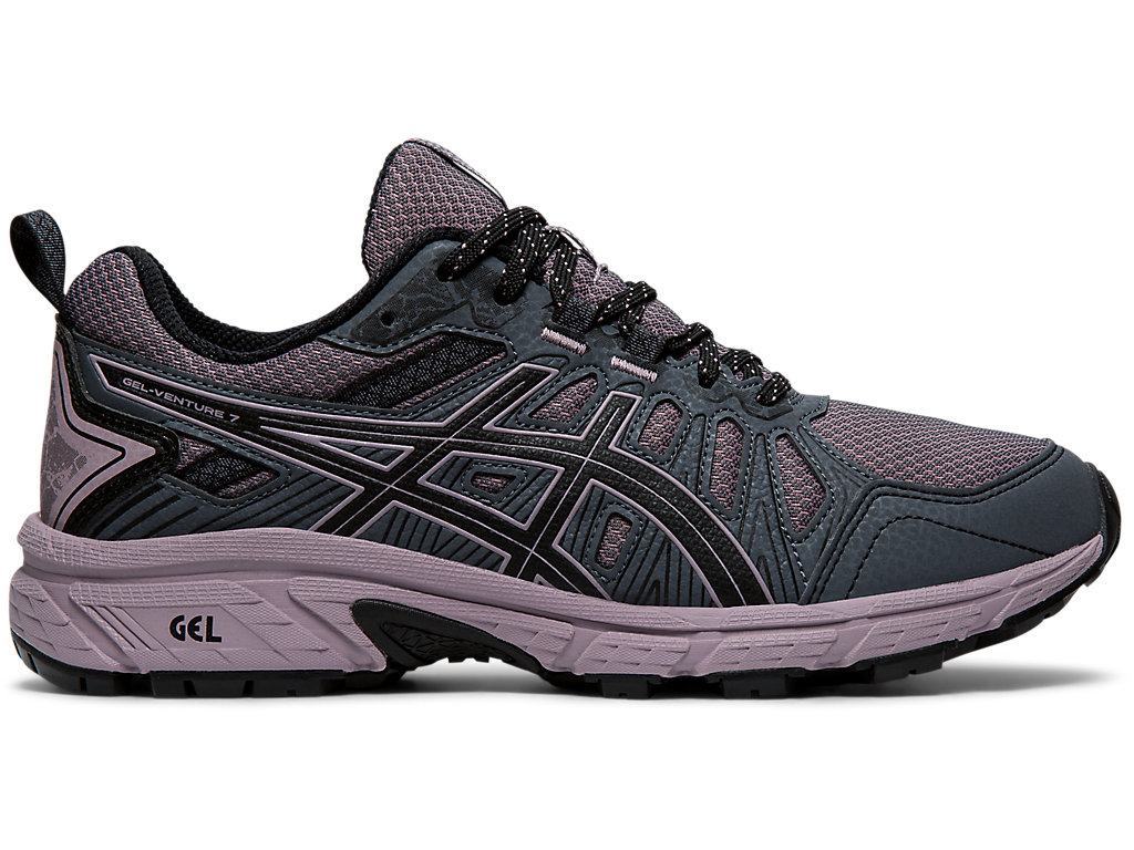 Asics Gel-Venture 7 Trailove Bezecke Tenisky Damske Siva Nachový Ruzove | 6385-XYPGC