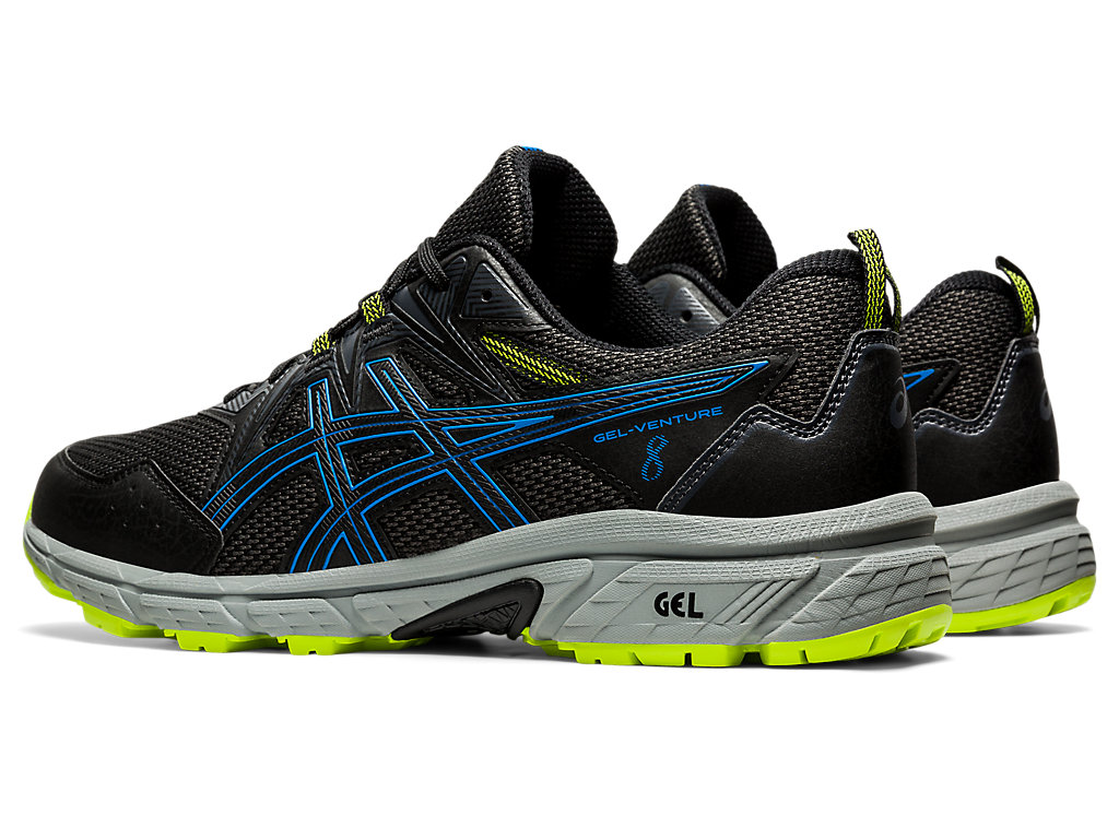 Asics Gel-Venture 8 (4E) Trailove Bezecke Tenisky Panske Čierne Modre | 3678-DGPTA