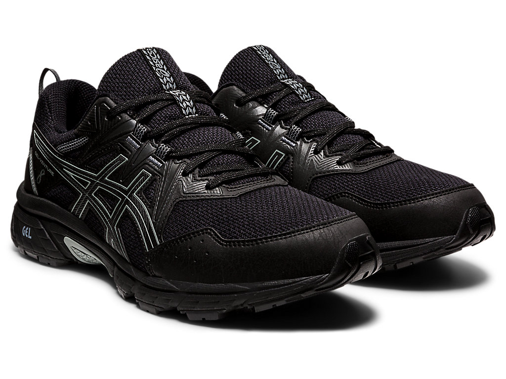 Asics Gel-Venture 8 (4E) Trailove Bezecke Tenisky Panske Čierne Čierne | 3924-ISWLF