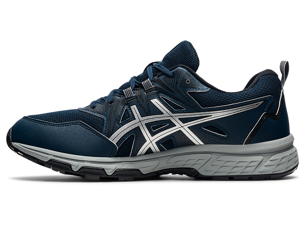 Asics Gel-Venture 8 (4E) Trailove Bezecke Tenisky Panske Modre Strieborne | 6592-HIKGL