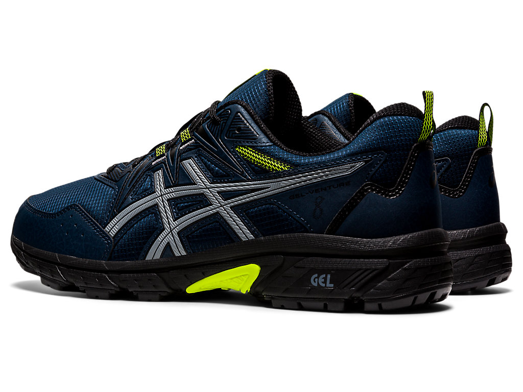 Asics Gel-Venture 8 Awl Trailove Bezecke Tenisky Panske Modre Žlté | 2479-CMPKF