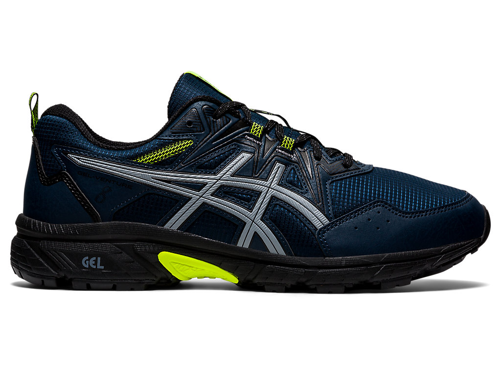 Asics Gel-Venture 8 Awl Trailove Bezecke Tenisky Panske Modre Žlté | 2479-CMPKF