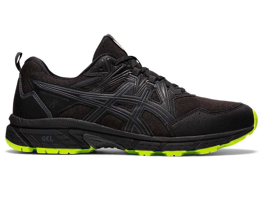 Asics Gel-Venture 8 Trailove Bezecke Tenisky Panske Čierne Siva | 1405-SCNFP