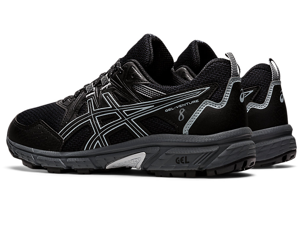 Asics Gel-Venture 8 Trailove Bezecke Tenisky Damske Čierne Siva | 8765-PYOQW