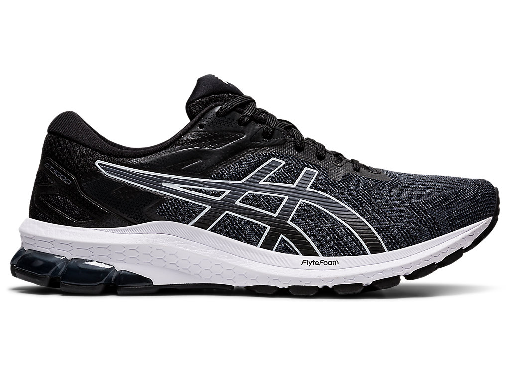 Asics Gt-1000 10 Vychadzkove Topanky Panske Čierne Biele | 4985-IHCPK