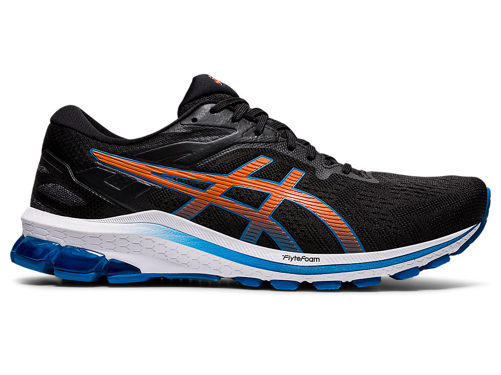 Asics Gt-1000 10 Vychadzkove Topanky Panske Čierne Modre | 6570-ERKMS