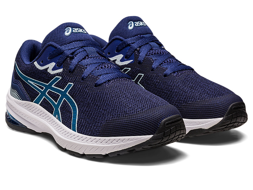 Asics Gt-1000 11 Grade School Running Shoes Detske Indigo Modre Modre | 9462-ALCIX