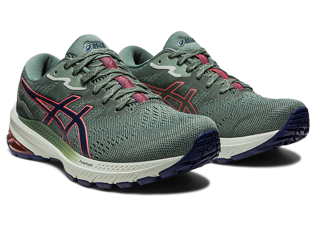 Asics Gt-1000 11 Tr Nature Bathing Trailove Bezecke Tenisky Damske Olivovo Zelená | 2390-IMGCK