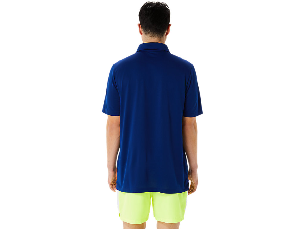 Asics Hex Gradient Polo Wch Tricko Panske Tmavo Modre | 9475-ZNIXY