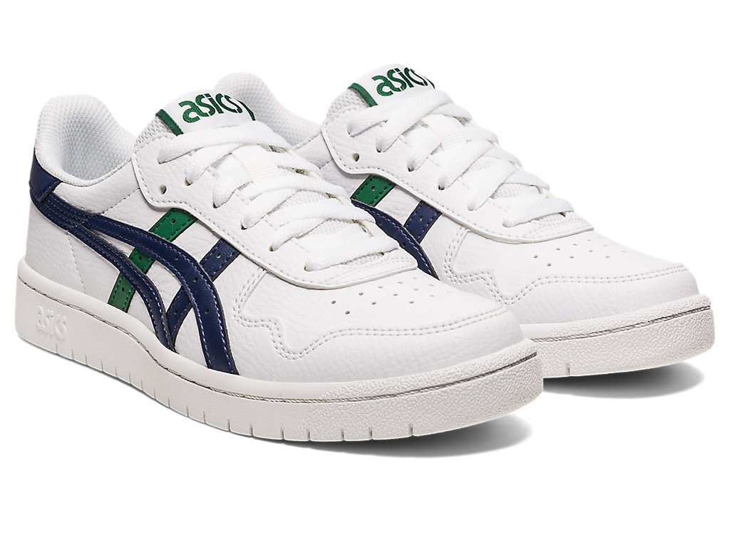 Asics Japan S Grade School Sneakers Detske Biele Námornícka Modrá | 4785-YHZEC