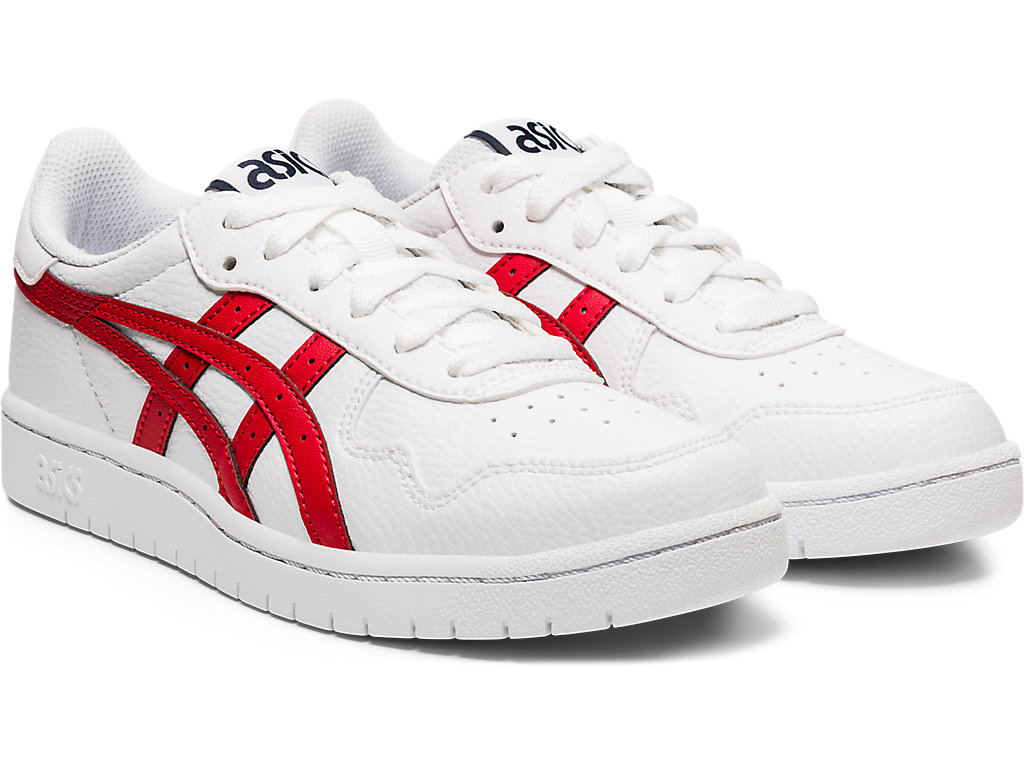 Asics Japan S Grade School Sneakers Detske Biele Červené | 8592-ZMAXW