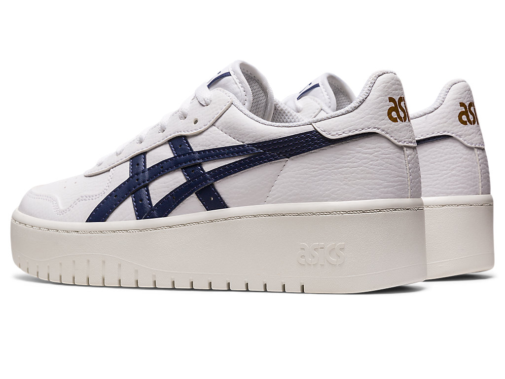 Asics Japan S Pf Sneakers Damske Biele Námornícka Modrá | 6501-ASPDL