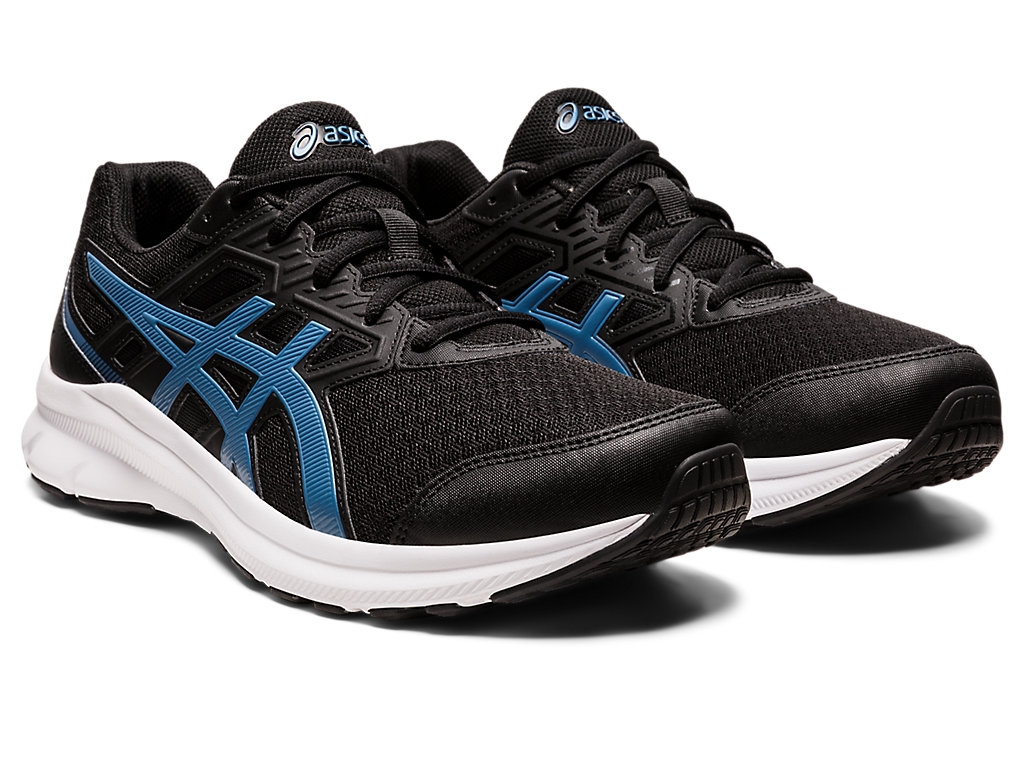 Asics Jolt 3 Running Shoes Panske Čierne Modre | 3205-XBGEQ