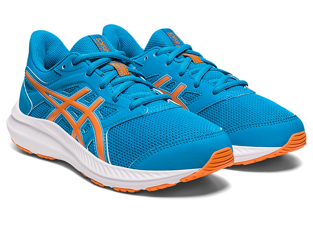 Asics Jolt 4 Grade School Running Shoes Detske Modre Oranžové Koralove | 8271-ARXZE