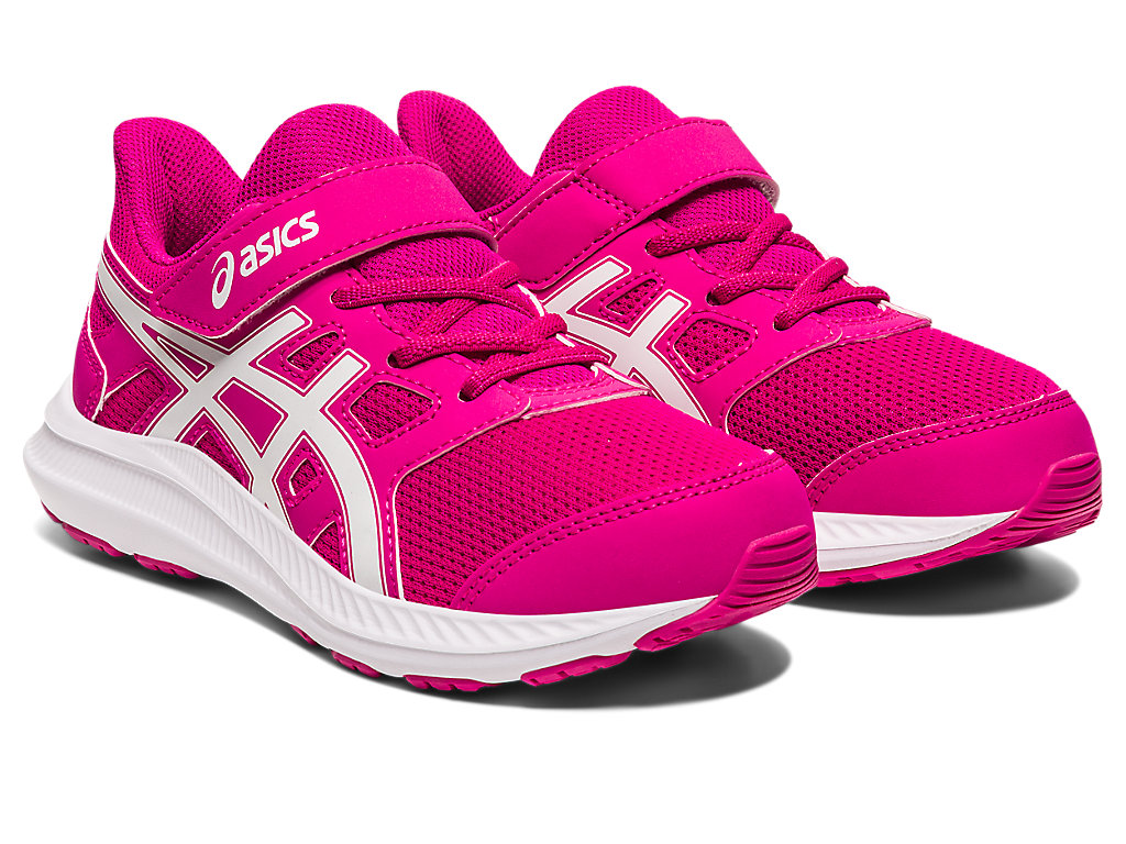 Asics Jolt 4 Pre-School Running Shoes Detske Ruzove Biele | 4690-ZGWLE