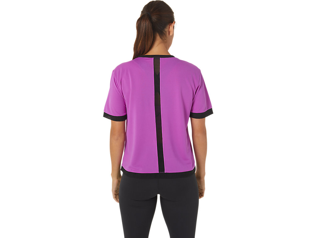 Asics Kate Mesh Sleeve Tricko Damske Nachový | 6015-ZUEKN