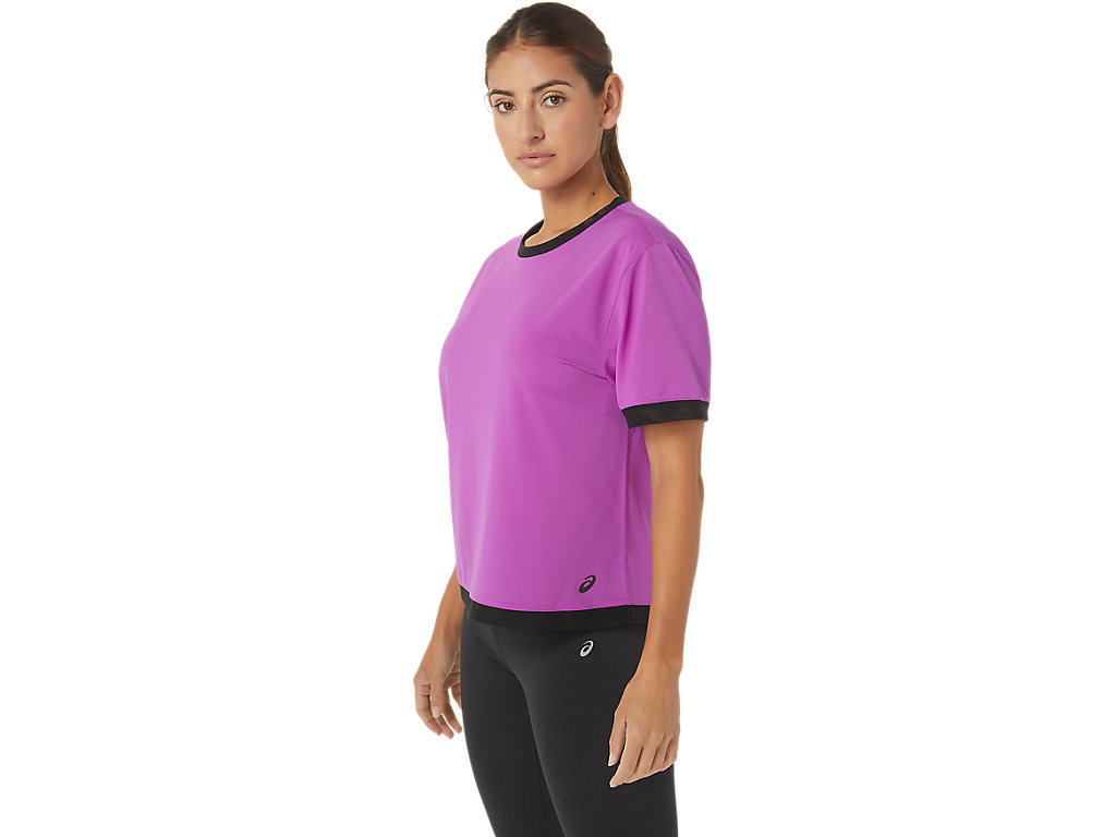 Asics Kate Mesh Sleeve Tricko Damske Nachový | 6015-ZUEKN