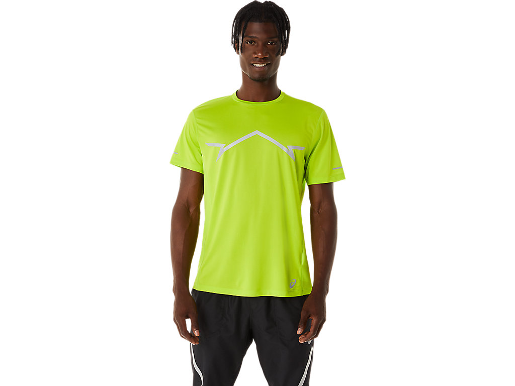 Asics Lite-Show Sleeve Tricko Panske Svetlo Zelene | 0567-ROJMC