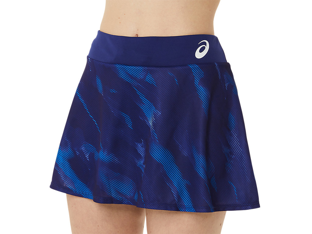 Asics Match Grafika Skort Sukne Damske Modre | 1863-QOZRE