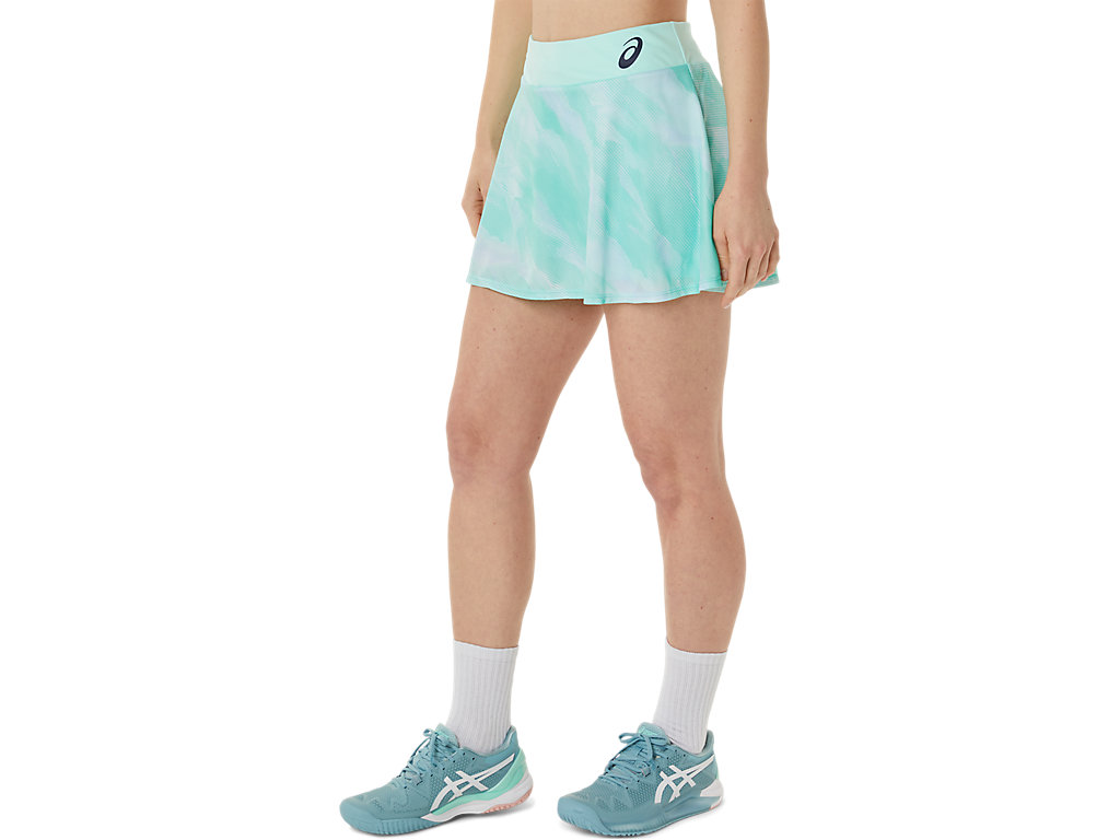 Asics Match Grafika Skort Sukne Damske Zelene | 2819-WPEHB