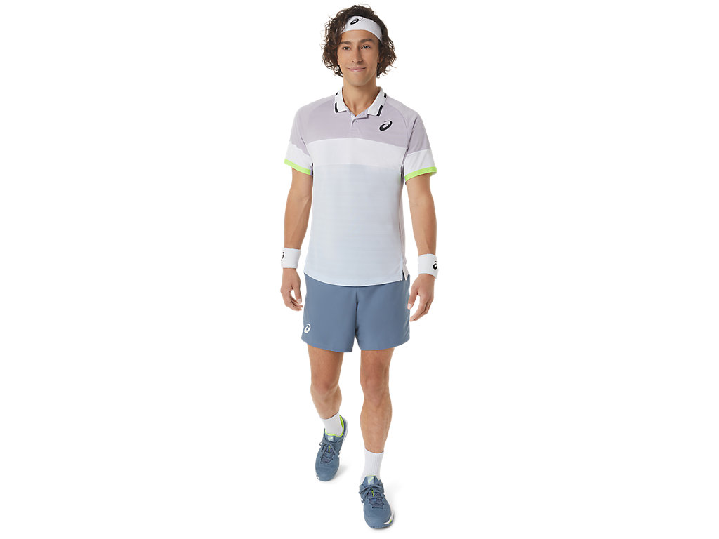 Asics Match Polo-Shirt Tricko Panske Nachový Modre | 1438-WPDGR