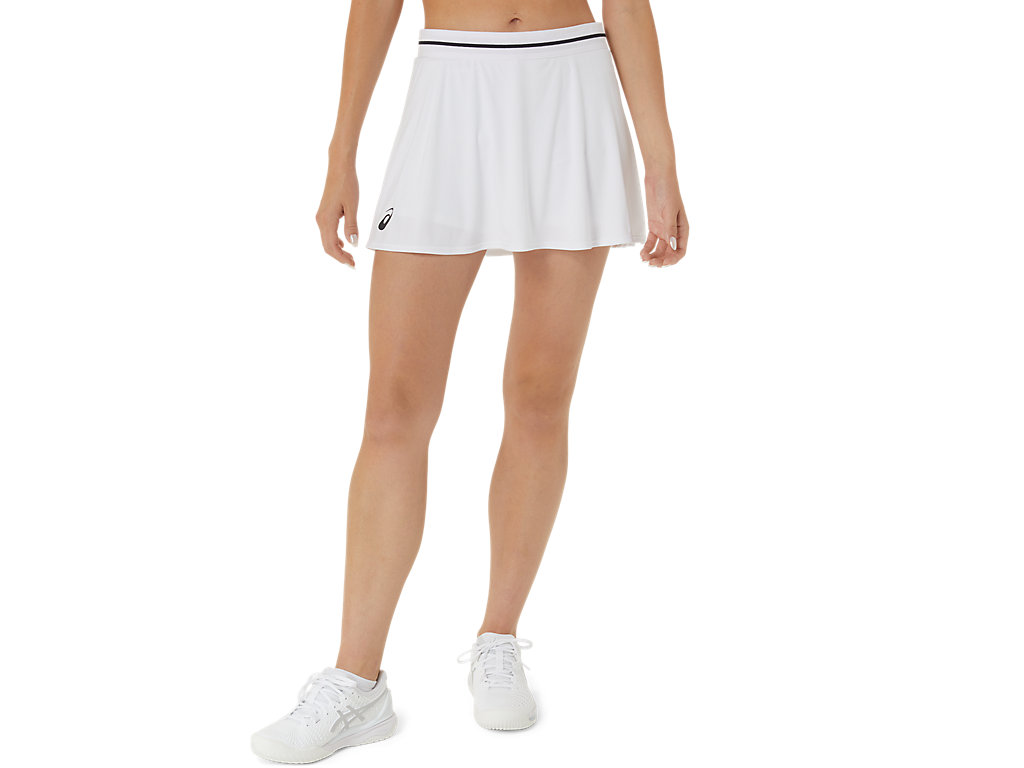 Asics Match Skort Sukne Damske Biele | 1539-HCKNM