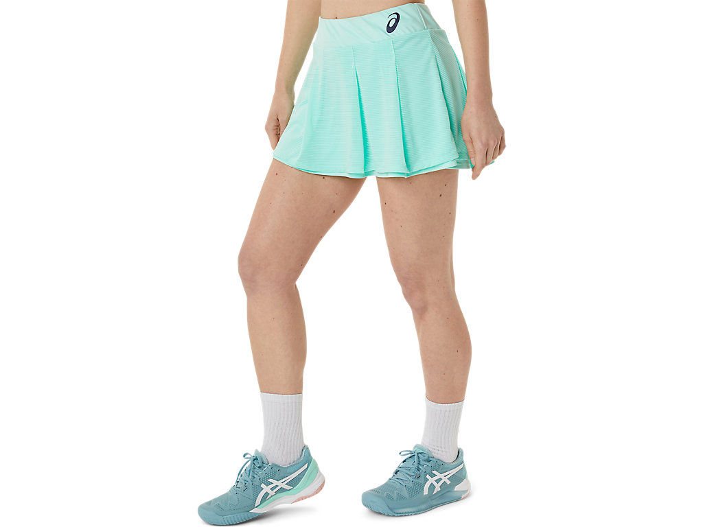 Asics Match Skort Sukne Damske Zelene | 2364-XVEMF