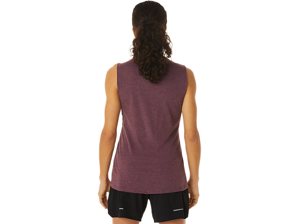 Asics Mountain Muscle Tank Tricko Damske Bordove | 1508-ZXWKD