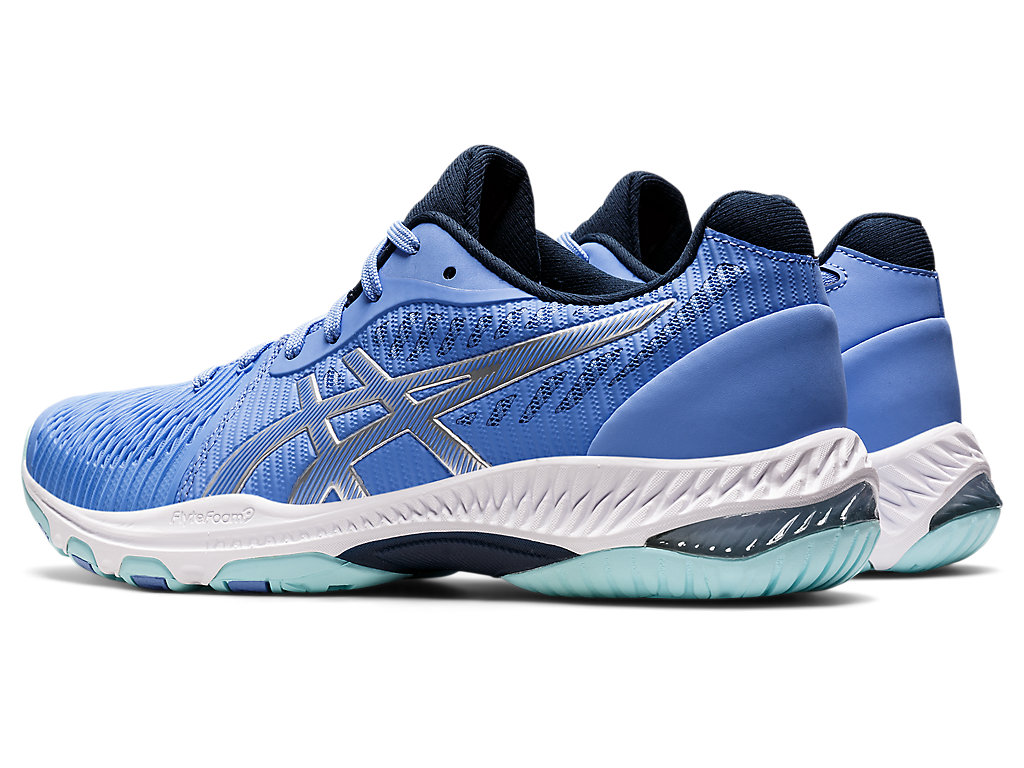 Asics Netburner Ballistic Ff 2 Tenisky Na Volejbal Damske Modre Strieborne | 3067-VZGJU