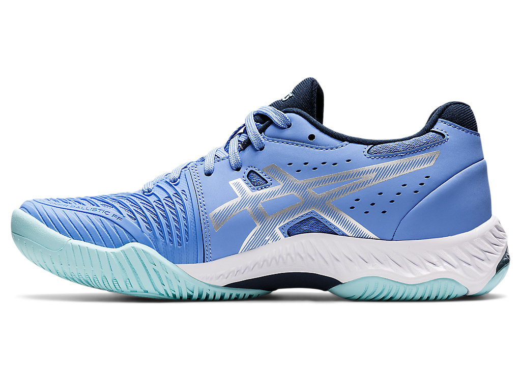 Asics Netburner Ballistic Ff 2 Tenisky Na Volejbal Damske Modre Strieborne | 3067-VZGJU