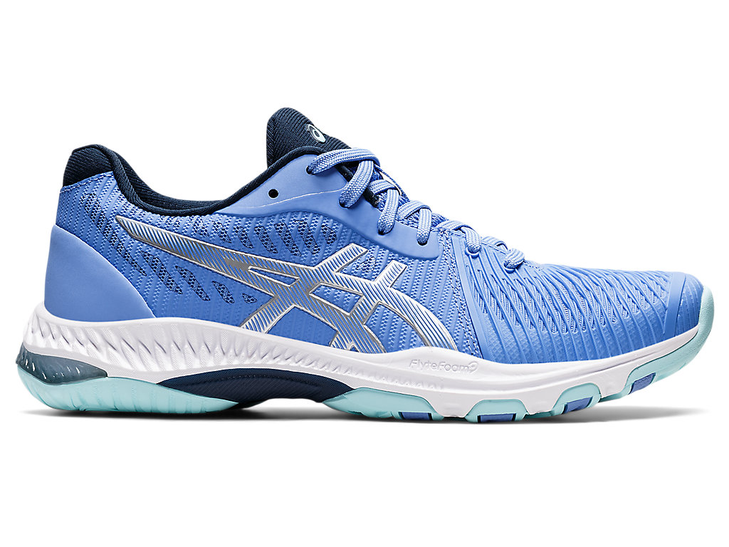 Asics Netburner Ballistic Ff 2 Tenisky Na Volejbal Damske Modre Strieborne | 3067-VZGJU