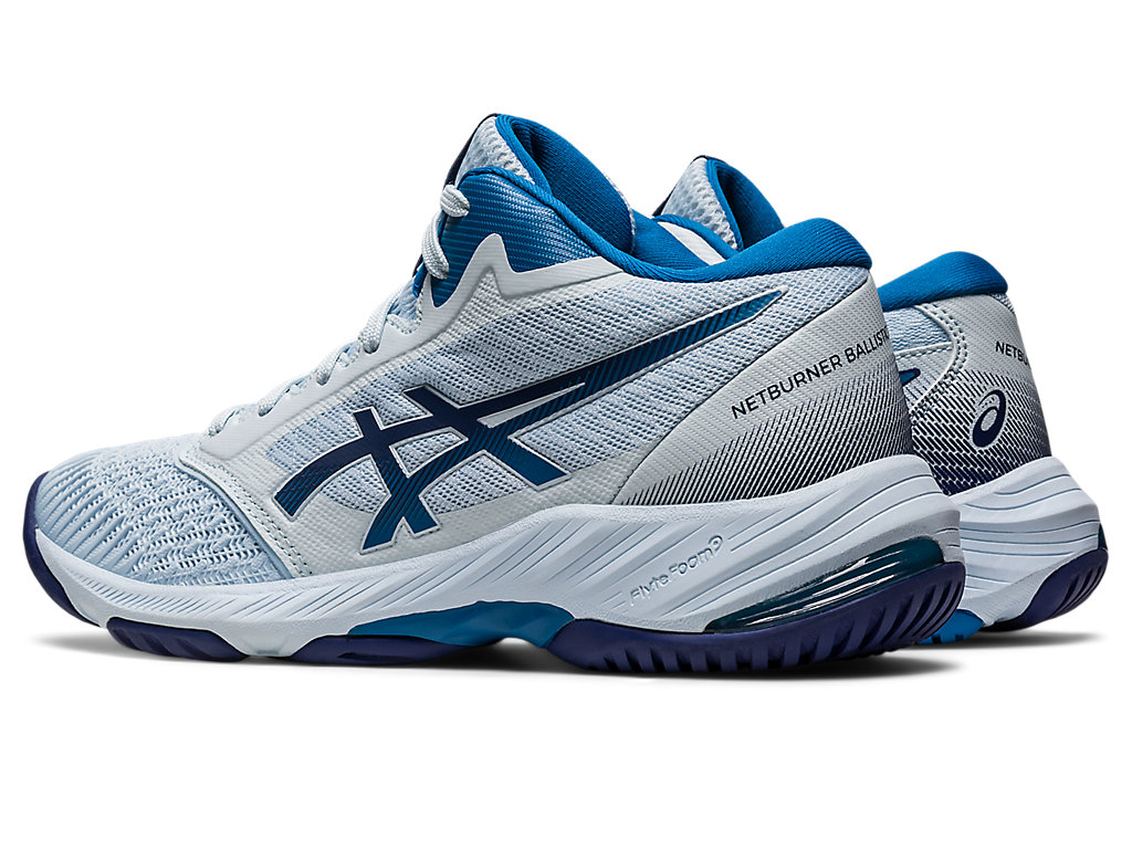 Asics Netburner Ballistic Ff Mt 3 Tenisky Na Volejbal Damske Modre Indigo Modre | 4396-CQGPX