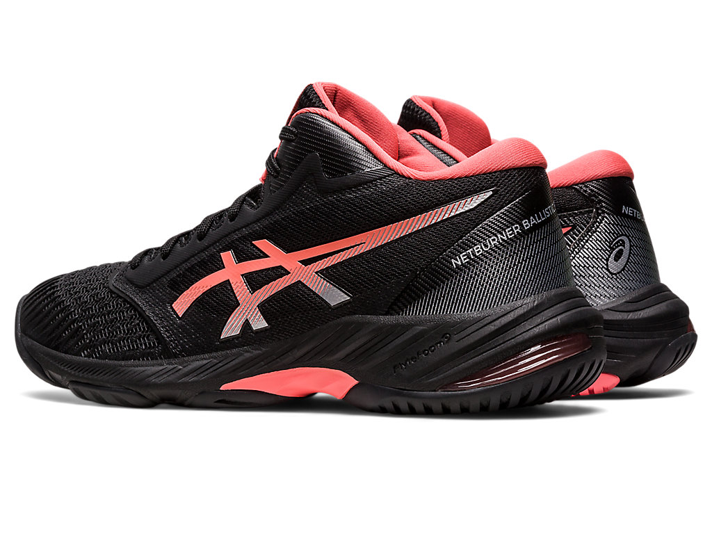 Asics Netburner Ballistic Ff Mt 3 Tenisky Na Volejbal Damske Čierne | 8507-KBNVP