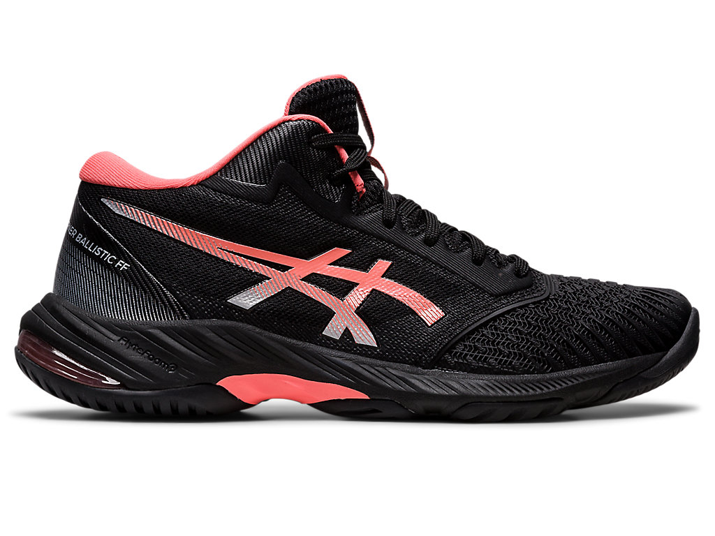 Asics Netburner Ballistic Ff Mt 3 Tenisky Na Volejbal Damske Čierne | 8507-KBNVP