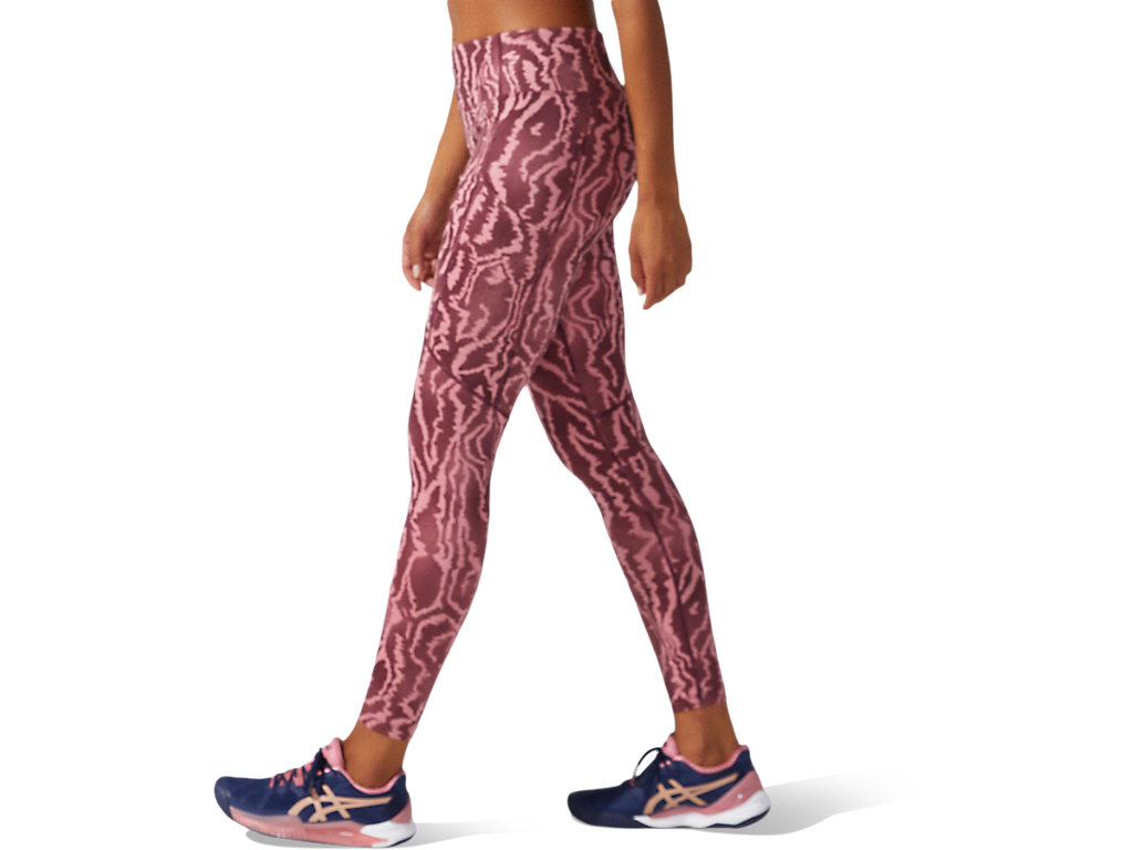 Asics New Strong 92 Printed Leginy Damske Fuchsie | 5162-BLSGZ