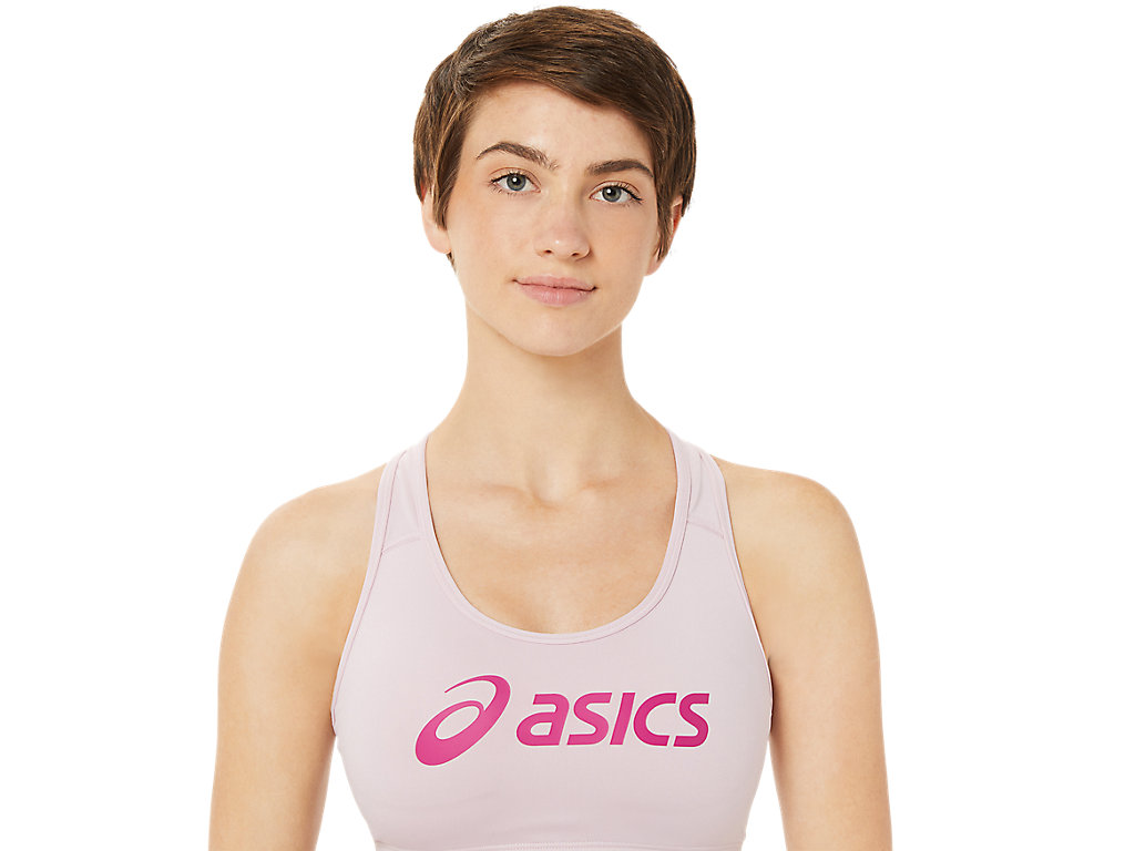 Asics Polstrované Sportove Podprsenky Damske Ruzove Fuchsie Červené | 7902-ROBNH