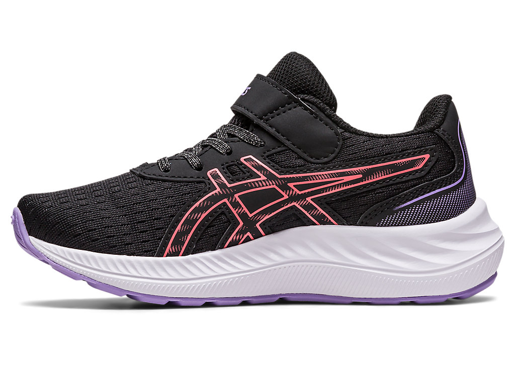 Asics Pre Excite 9 Pre-School Running Shoes Detske Čierne | 1235-VGUJQ