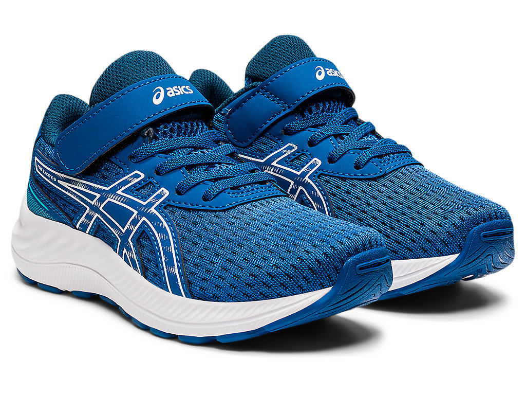 Asics Pre Excite 9 Pre-School Running Shoes Detske Biele | 1296-AYEGR