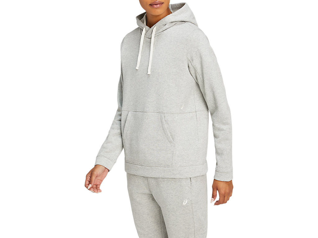 Asics Pullover Mikiny S Kapucňou Damske Svetlo Siva | 4831-ABJLM