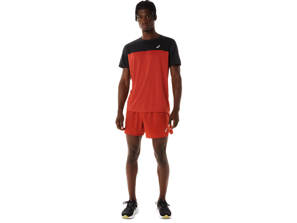 Asics Race Sleeve Tricko Panske Čierne Hnede | 8052-VAYEO