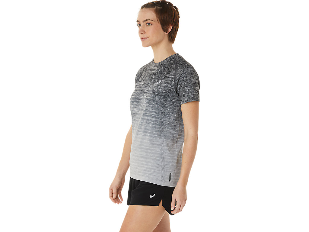 Asics Seamless Sleeve Tricko Damske Siva Siva | 1607-DCIHP