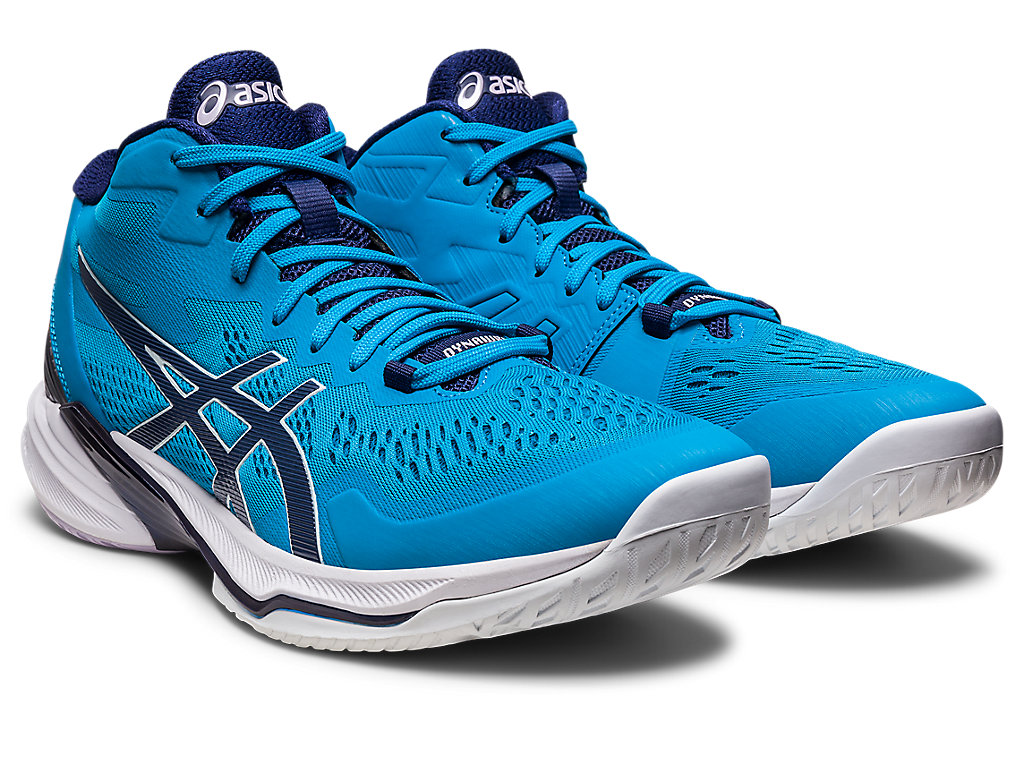 Asics Sky Elite Ff Mt 2 Tenisky Na Volejbal Panske Modre Indigo Modre | 6758-RLDHC