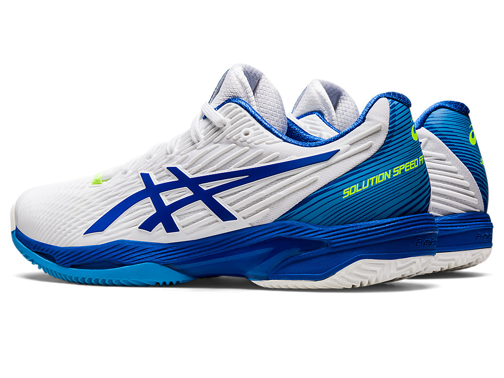 Asics Solution Speed Ff 2 Clay Tenisove Tenisky Panske Biele Modre | 4721-VXTRA