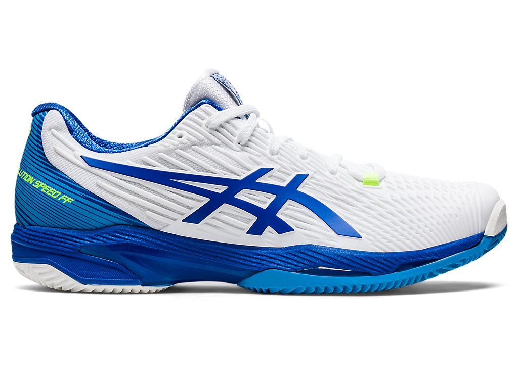 Asics Solution Speed Ff 2 Clay Tenisove Tenisky Panske Biele Modre | 4721-VXTRA