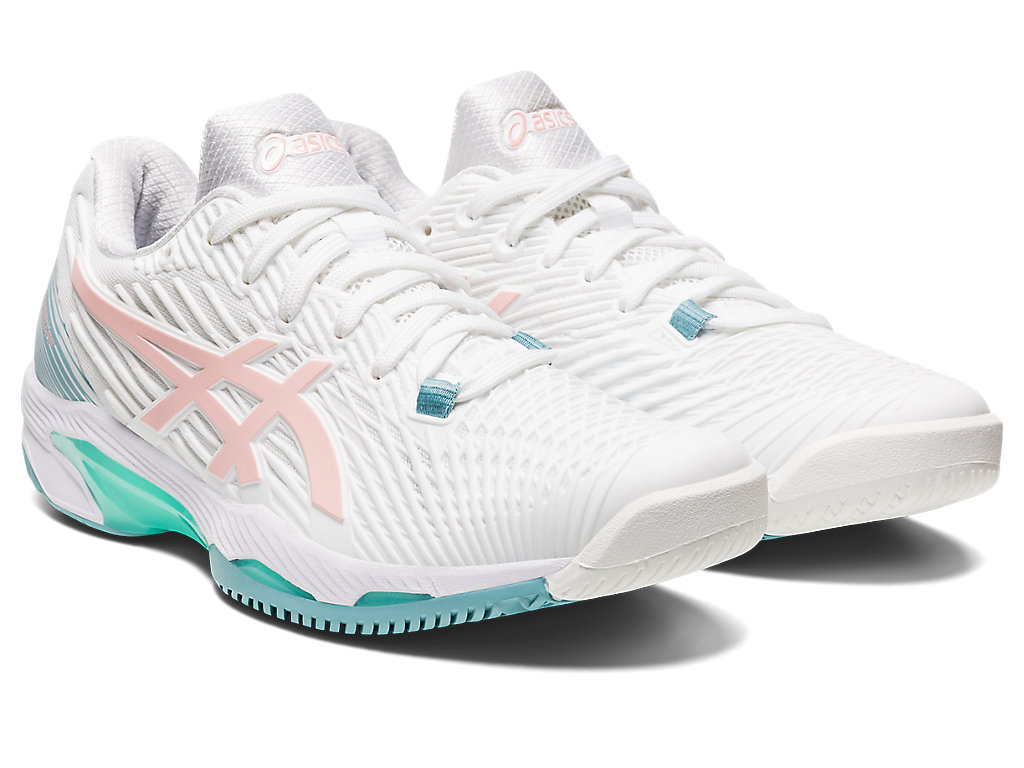 Asics Solution Speed Ff 2 Tenisove Tenisky Damske Biele Ruzove | 6019-FBNQE