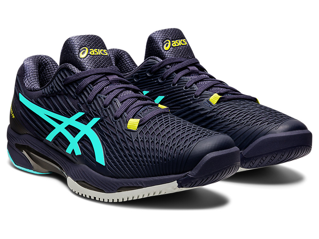 Asics Solution Speed Ff Tenisove Tenisky Panske Indigo Mätové | 2456-OTJHD