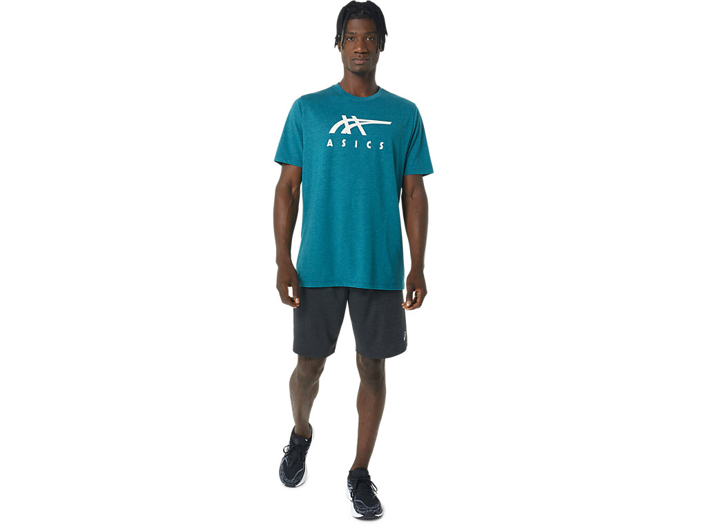 Asics Stripe Sleeve Tee Tricko Damske Tmavo Zelene | 2670-OVZED