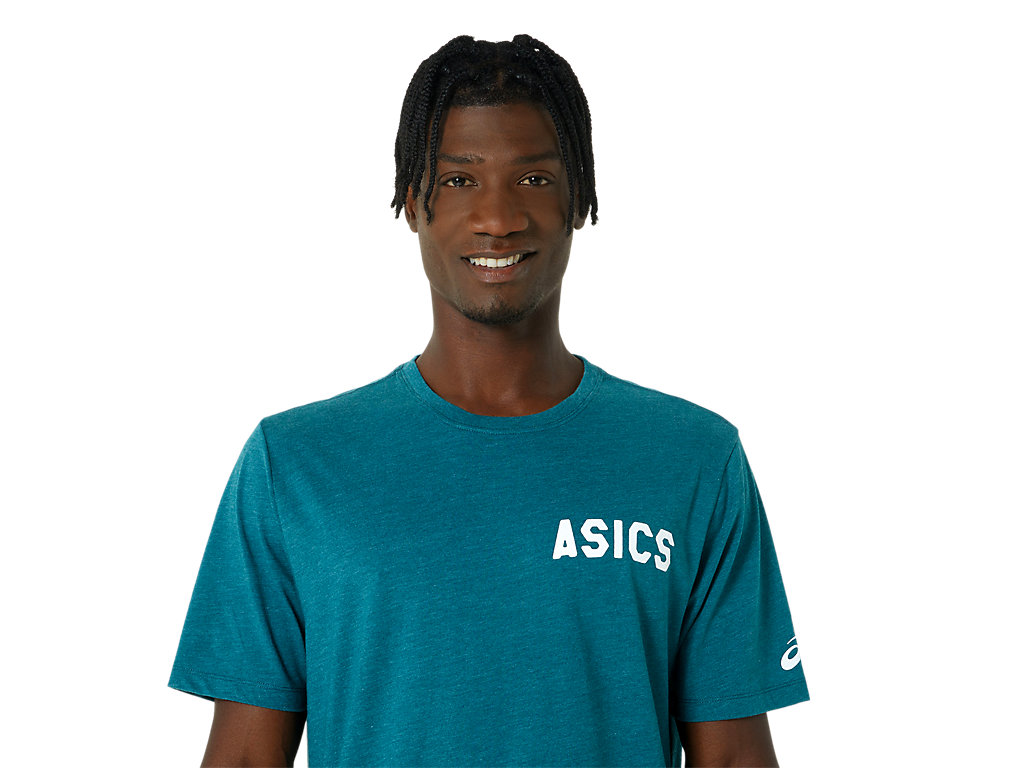 Asics Stripes Sunrise Tee Tricko Damske Tmavo Zelene | 3912-RIQSJ