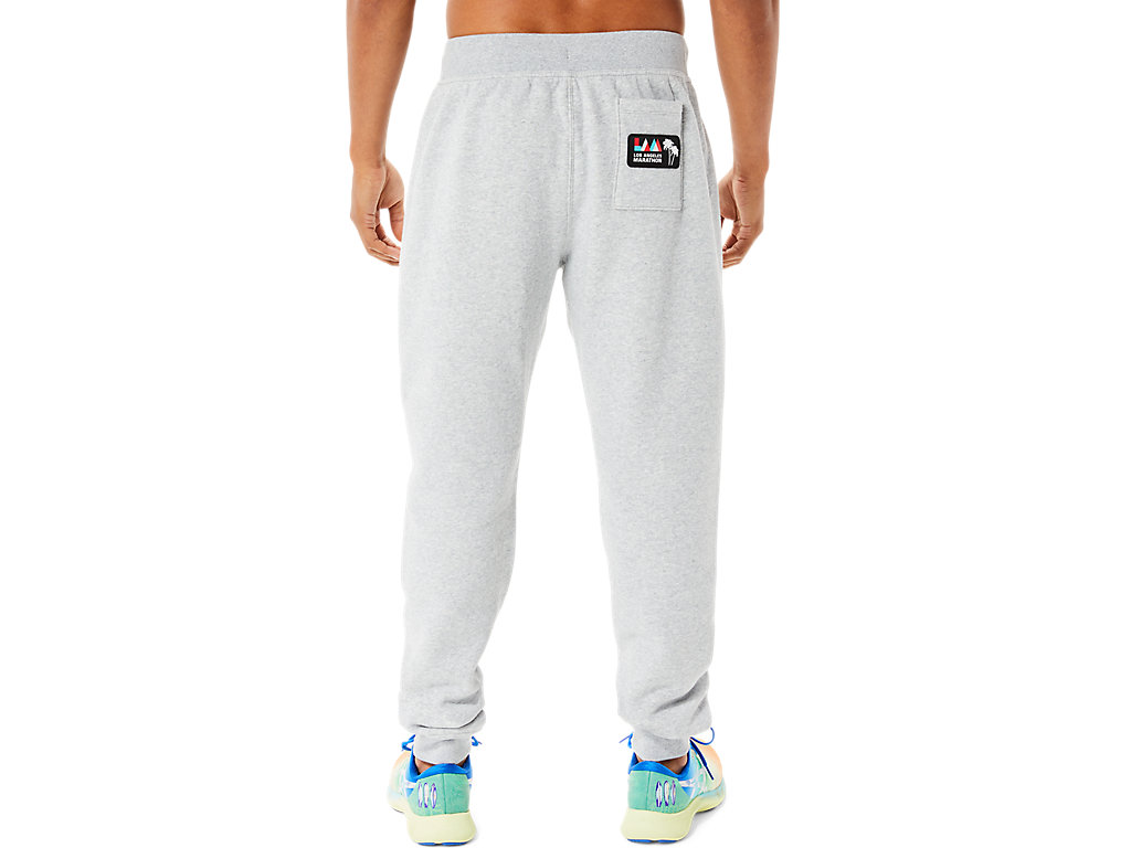 Asics Sunday Fleece Jogger Lam Nohavice Panske Svetlo Siva | 1789-GYTSD