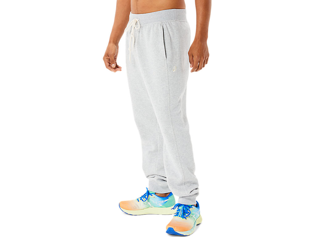 Asics Sunday Fleece Jogger Lam Nohavice Panske Svetlo Siva | 1789-GYTSD